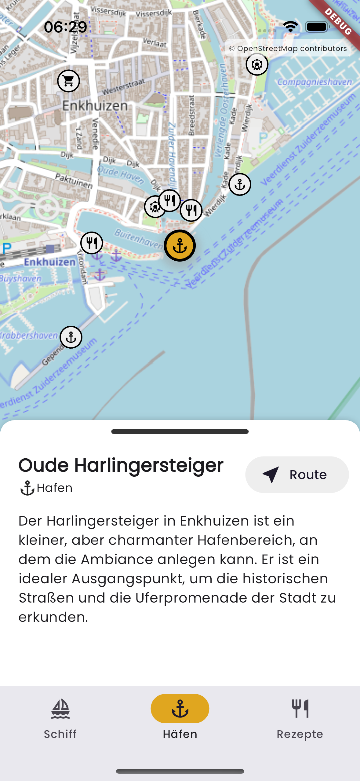 Offline Harbour Cards